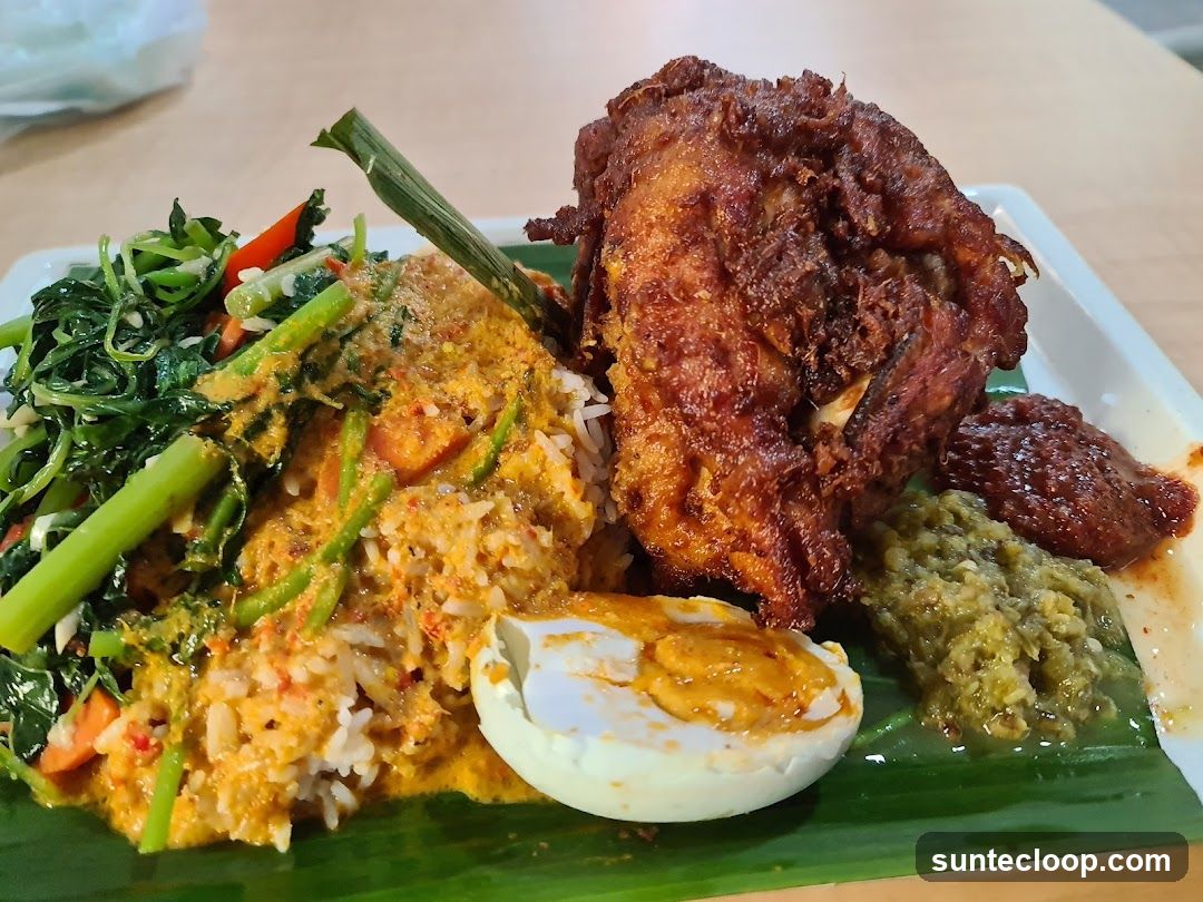 Fried Chicken Rice Plate