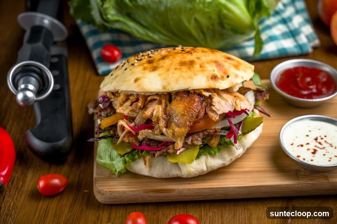 Doner Kebab Sandwich