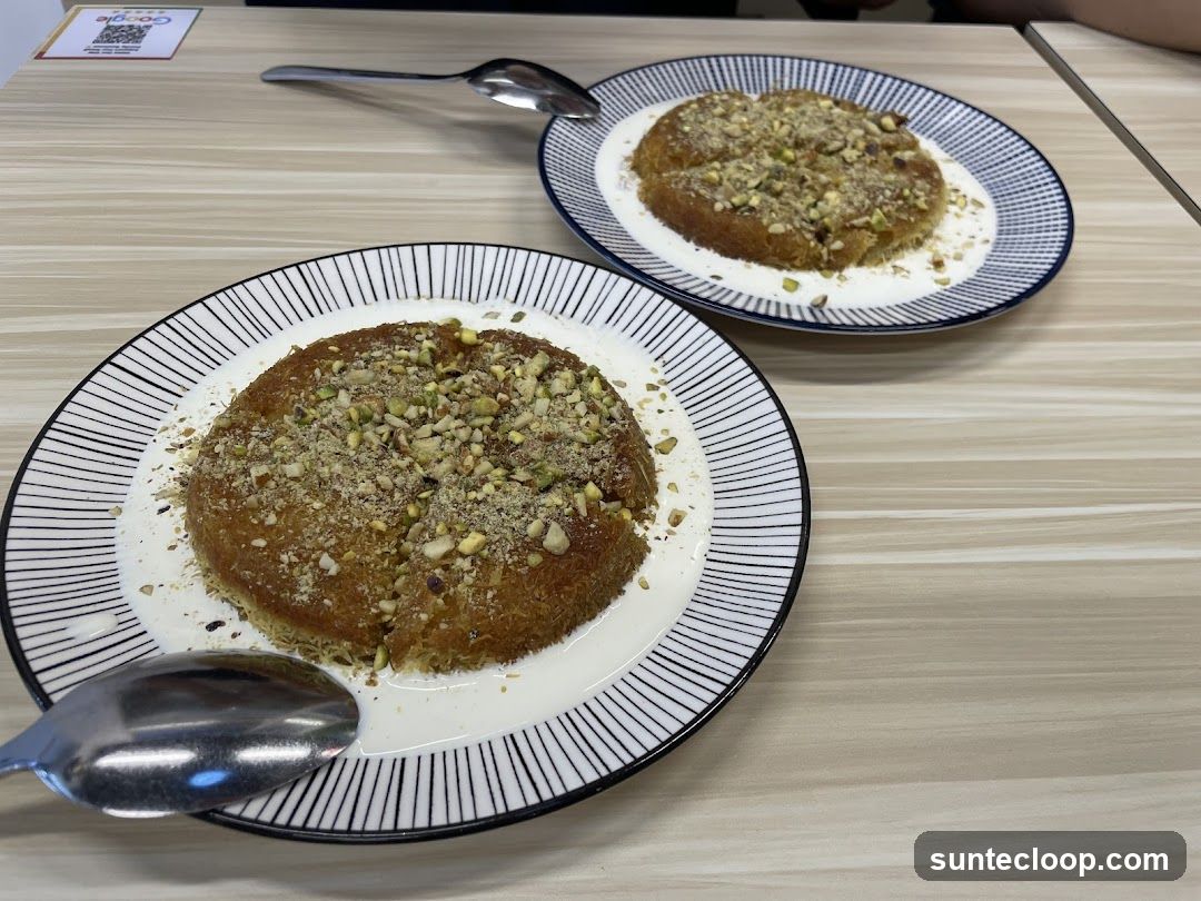 Desserts with Pistachios