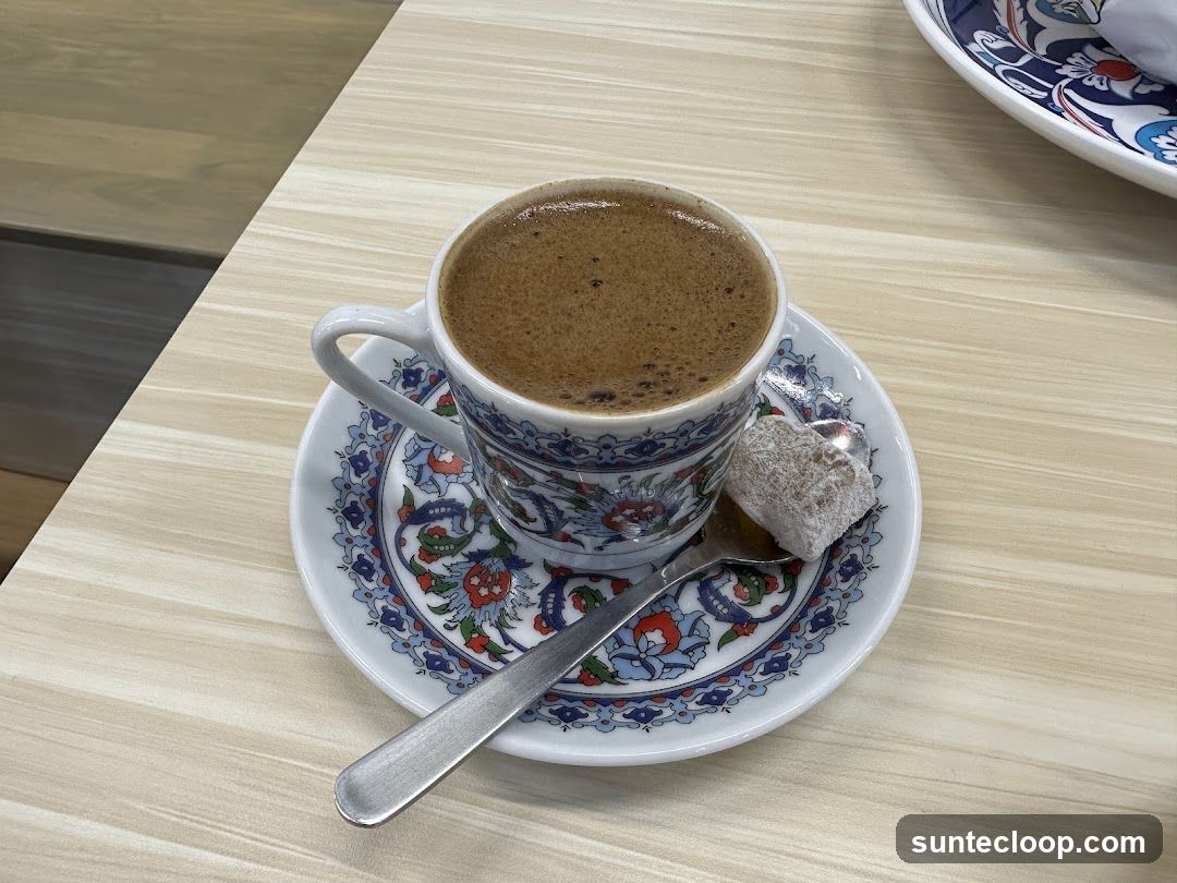 Turkish Coffee and Delight