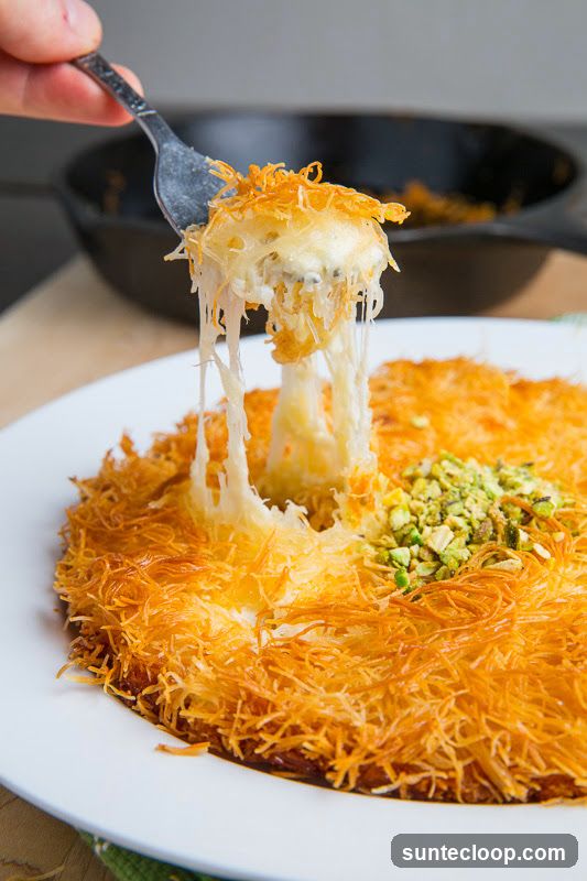 Knafeh with Pistachios