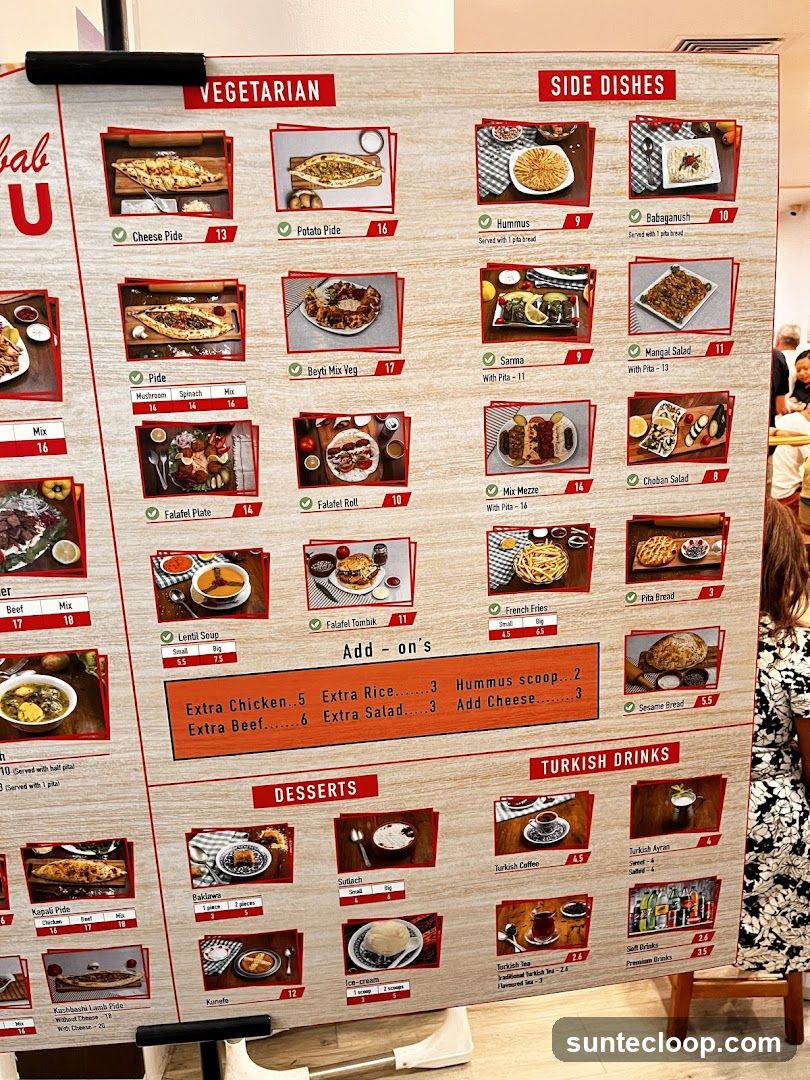 Kebab Menu