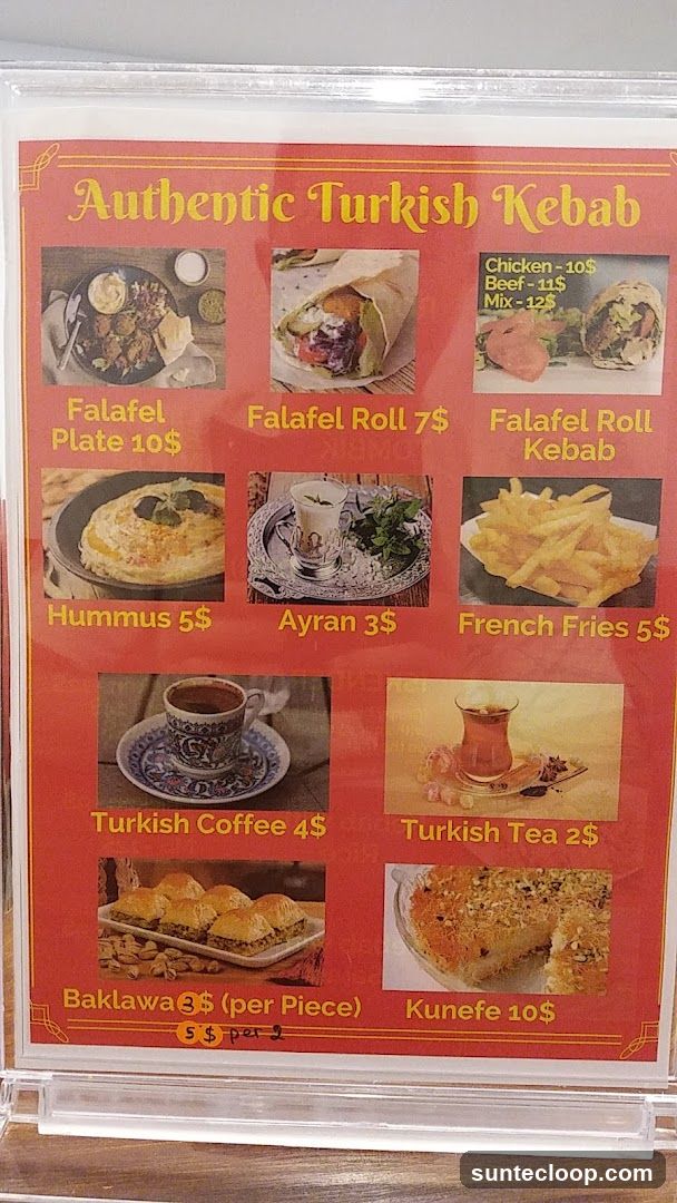 Authentic Turkish Kebab