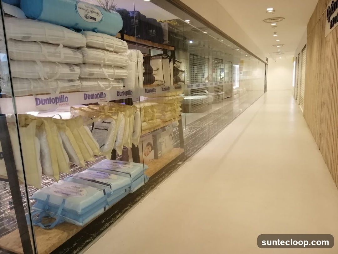 Dunlopillo Store Display