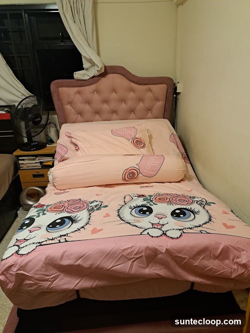 Cat-themed bedding