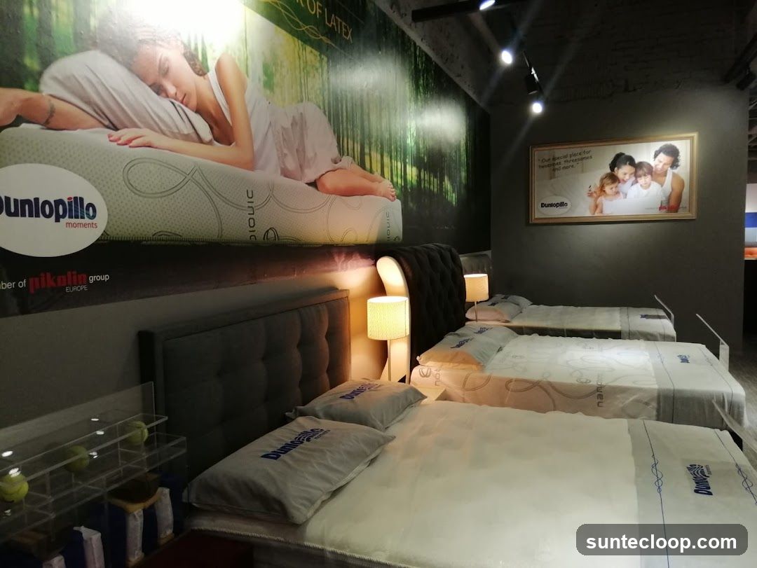 Dunlopillo Mattress Showroom