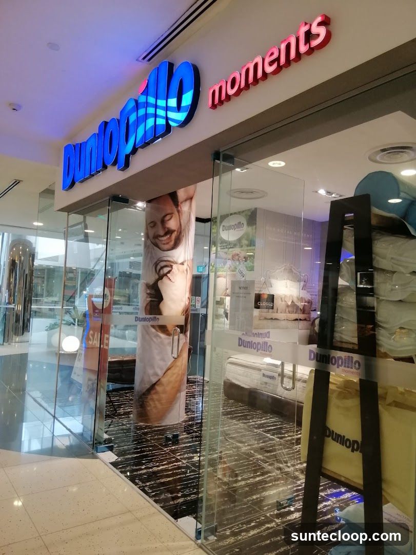 Dunlopillo Moments Storefront