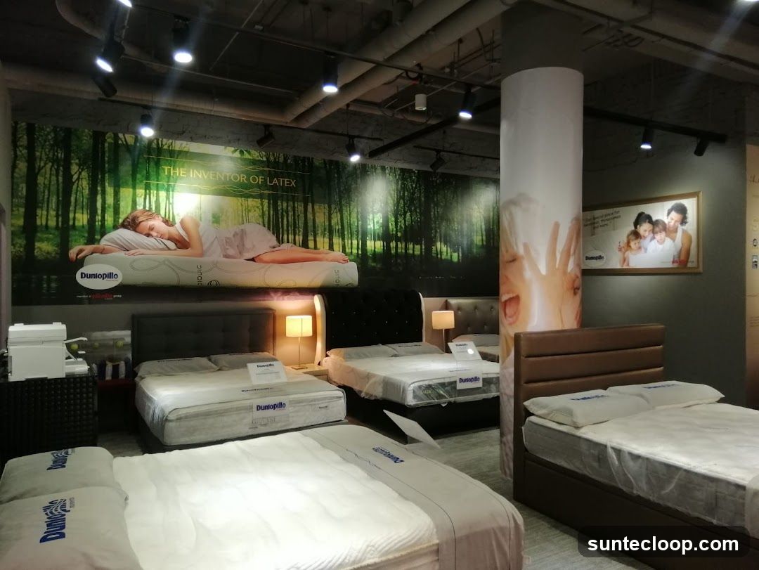 Dunlopillo Mattress Showroom