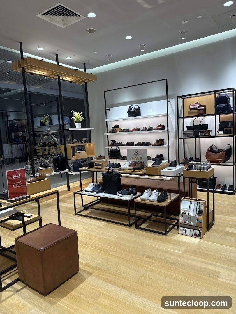 Shoe Store Interior