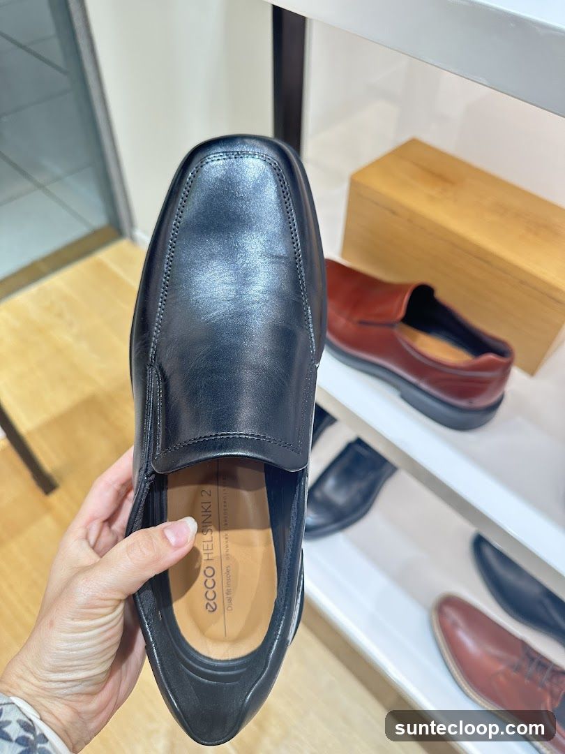 Black Leather Loafers