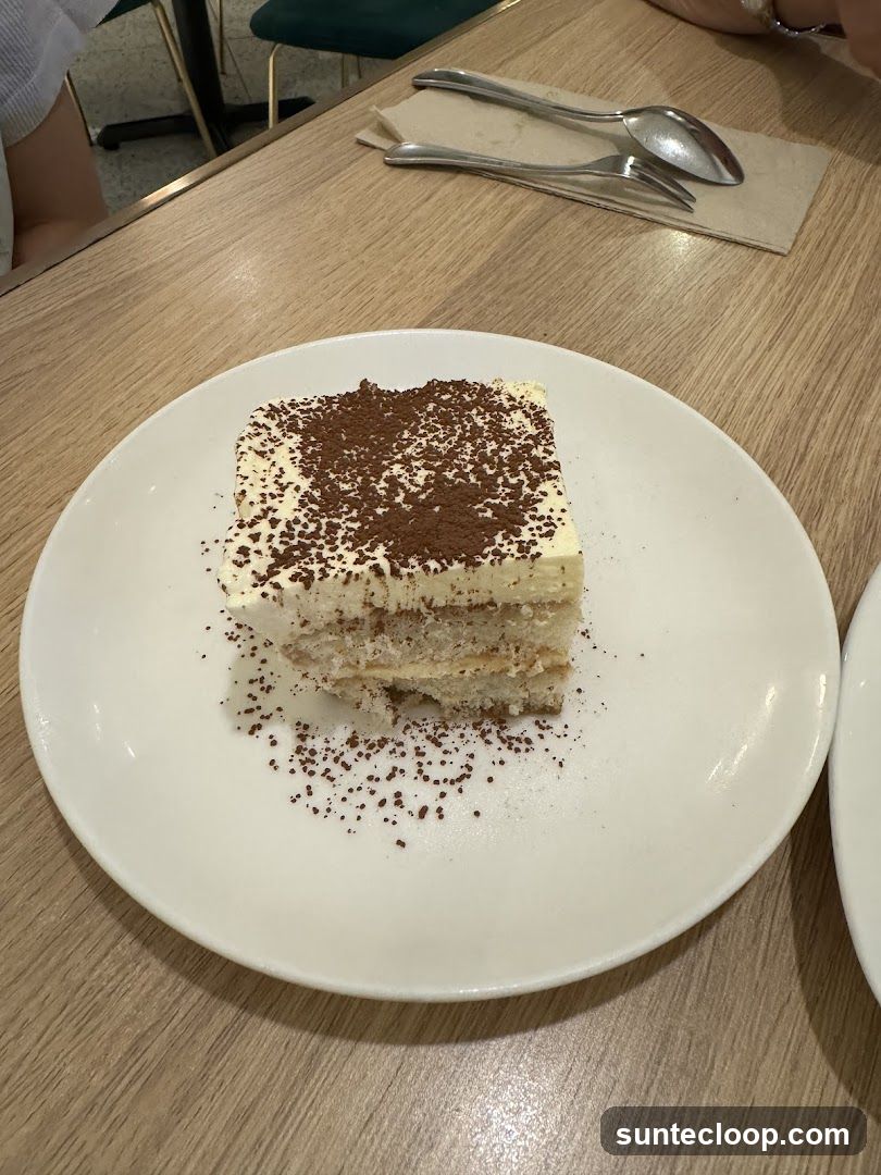 Tiramisu Dessert
