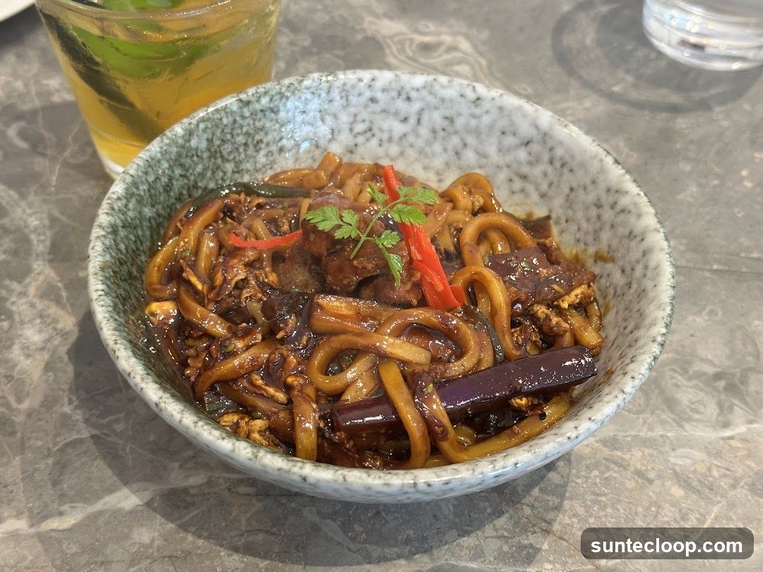 Noodles with Meat and Vegetables