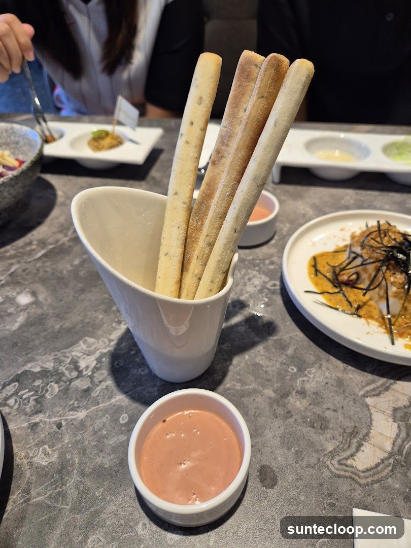 Breadsticks with Dip
