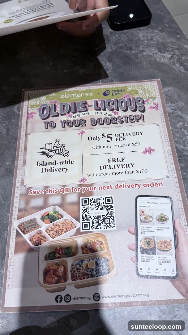 Oldie-Licious Delivery Promotion