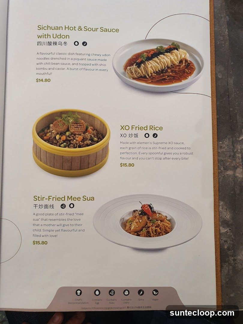 Menu Items
