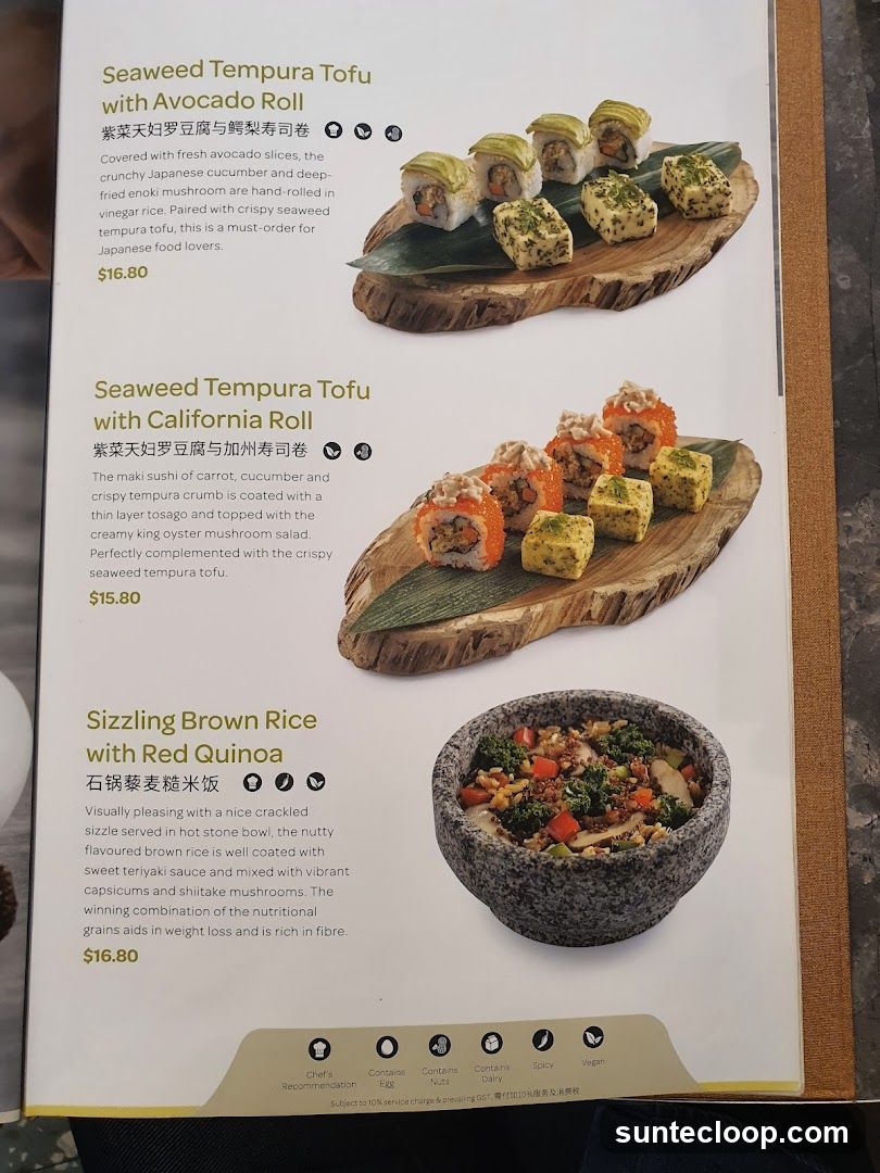 Menu Items