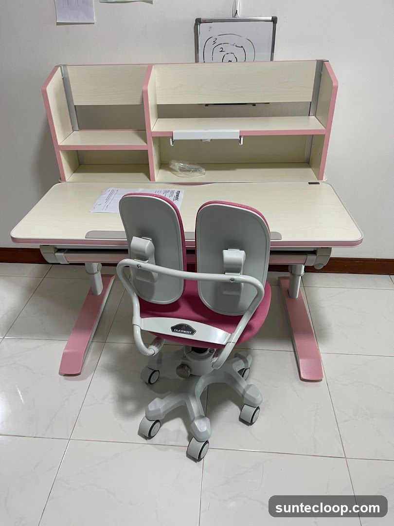 Adjustable Children's Desk and Chair