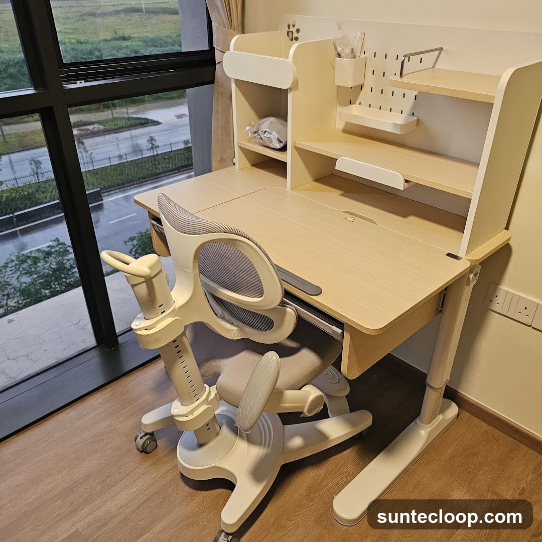 Adjustable Children's Desk and Chair