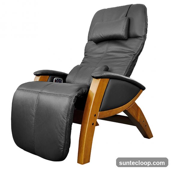 Black Leather Recliner Chair
