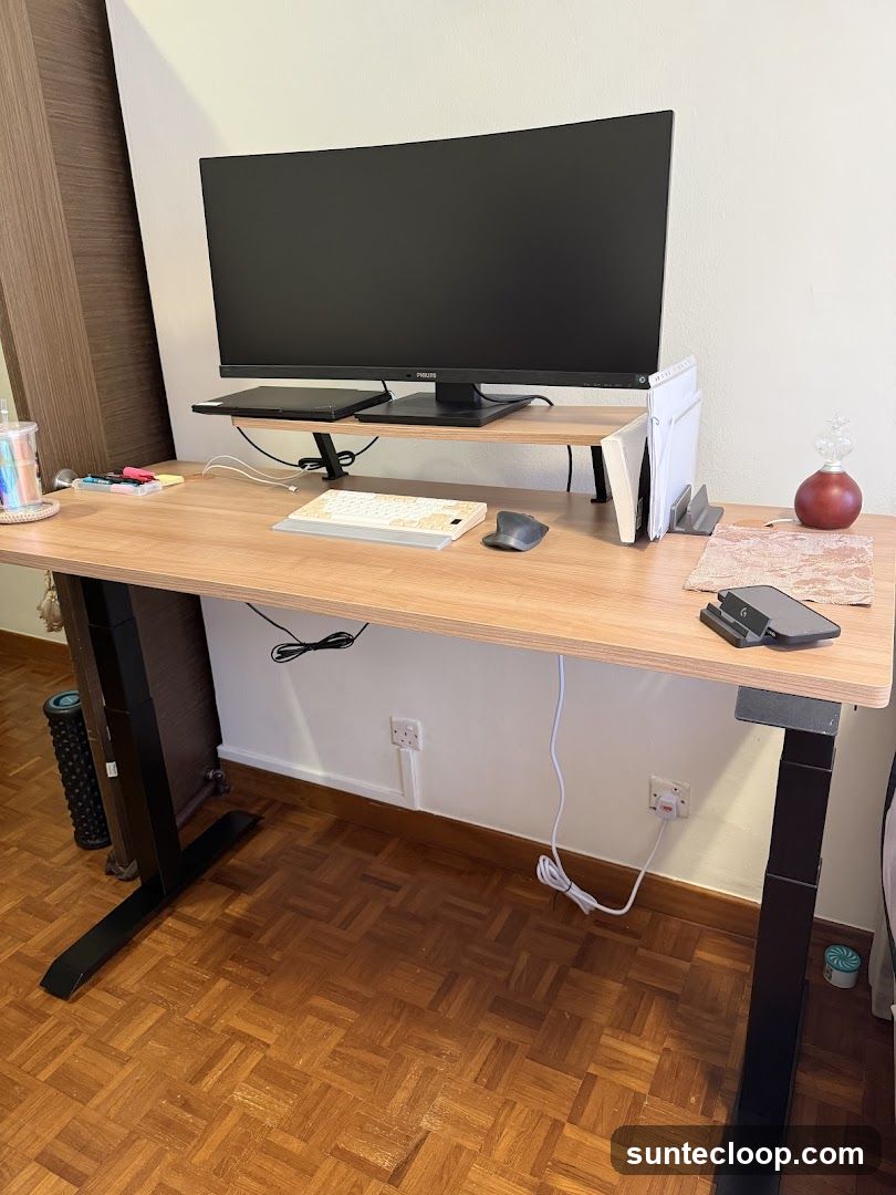 Adjustable Standing Desk Setup
