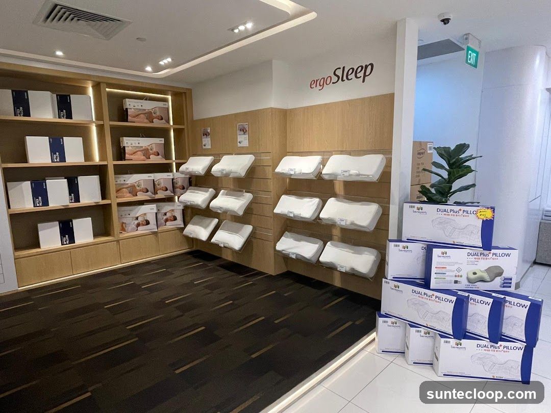 Pillow Store Display