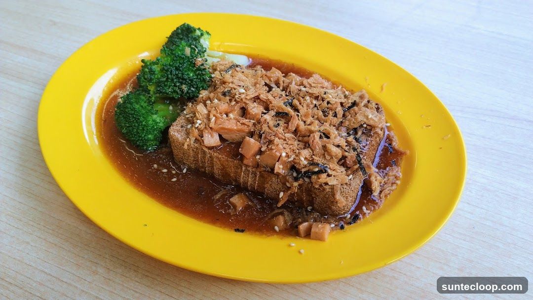 Fried Tofu with Broccoli