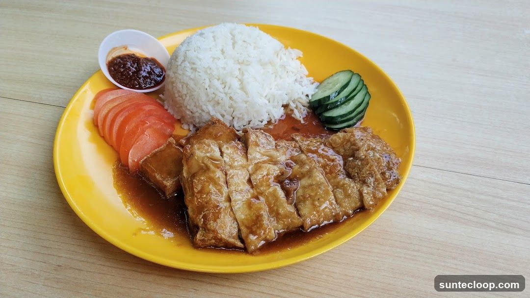 Tofu and Rice Dish