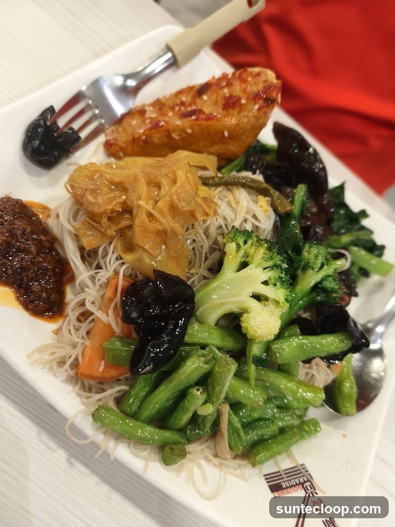 Vegetable and Noodle Dish
