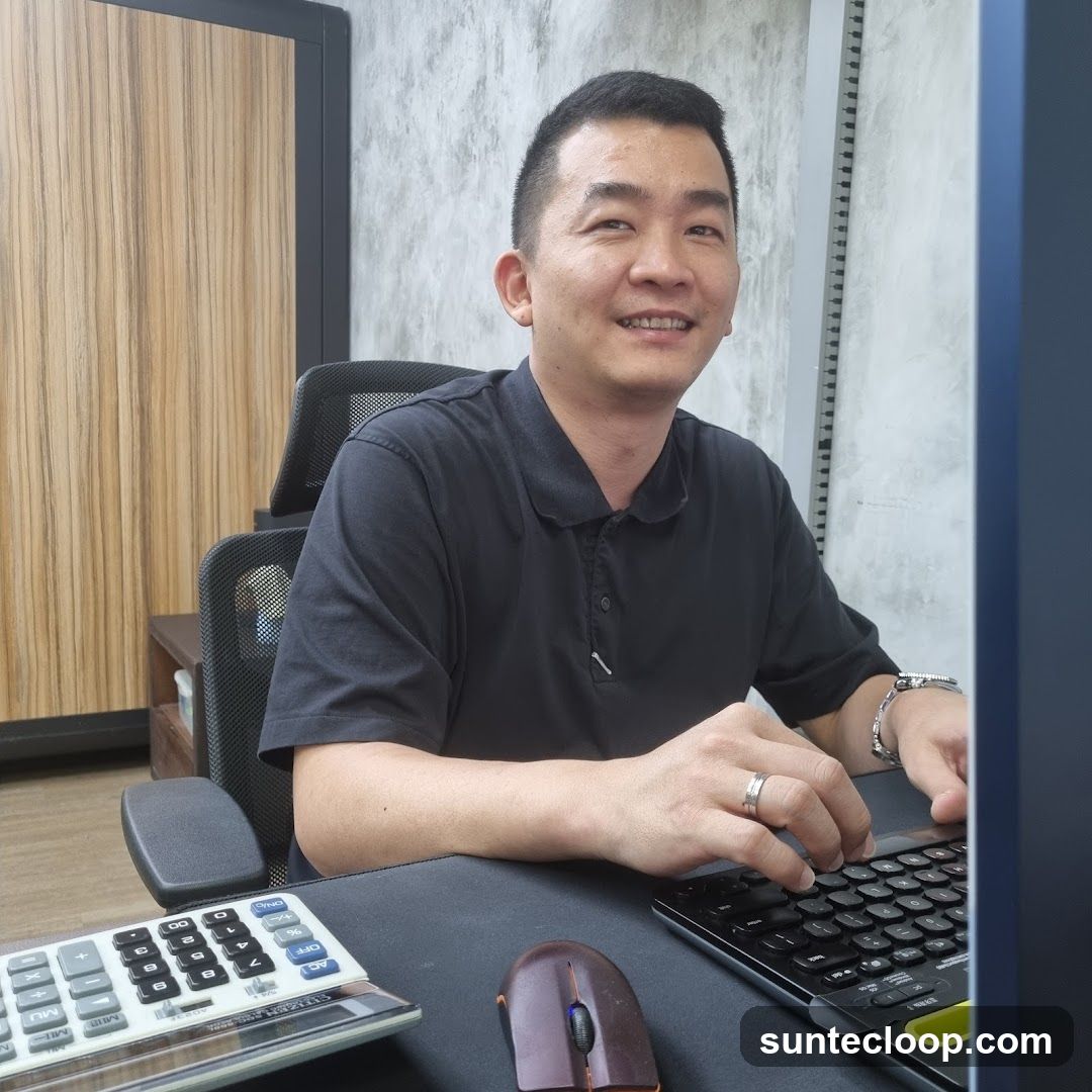 Man at Desk