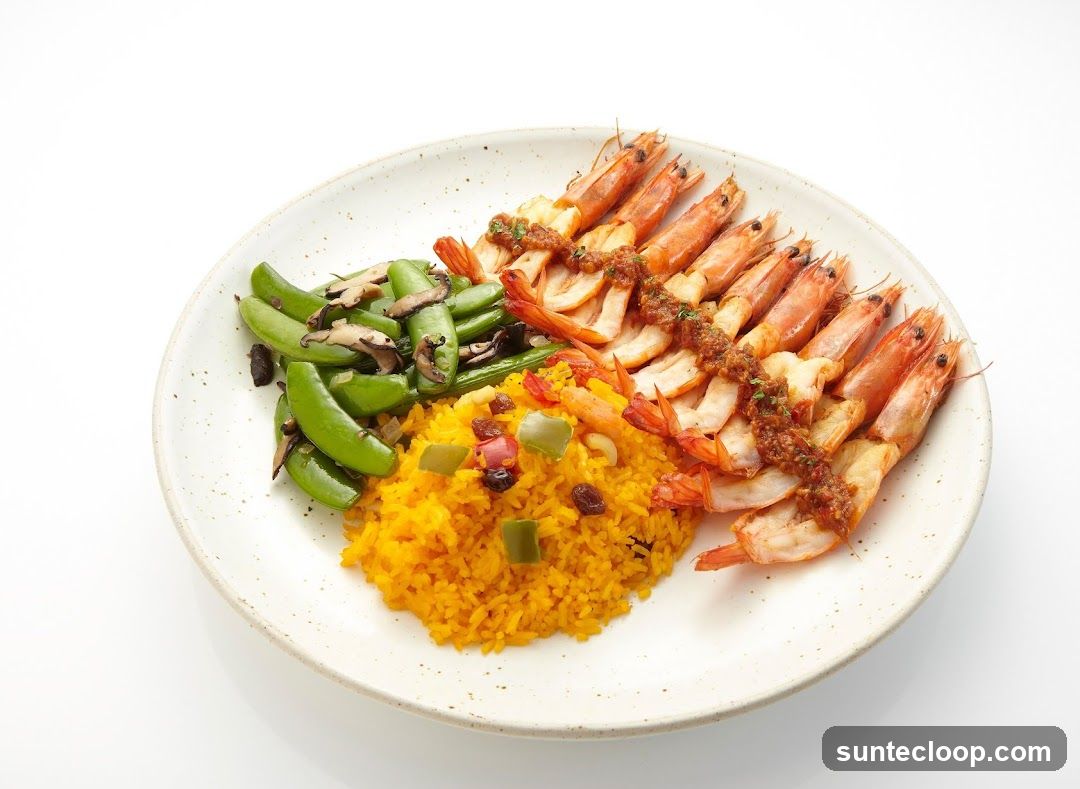 Shrimp and Rice Plate