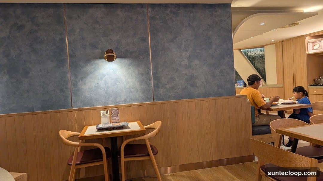 Restaurant Interior with Diners