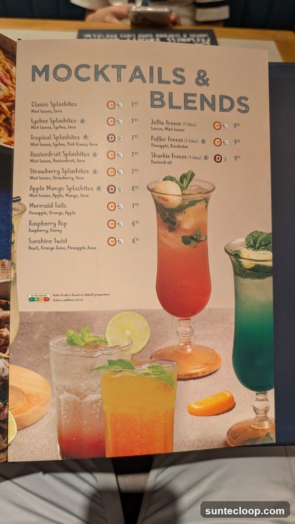 MOCKTAILS & BLENDS