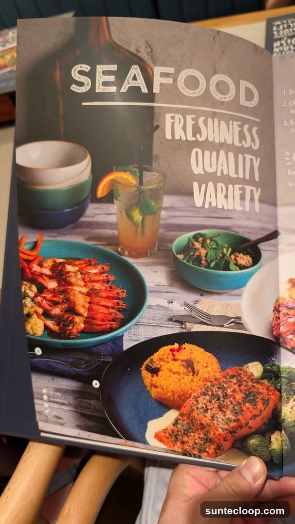 Seafood Menu