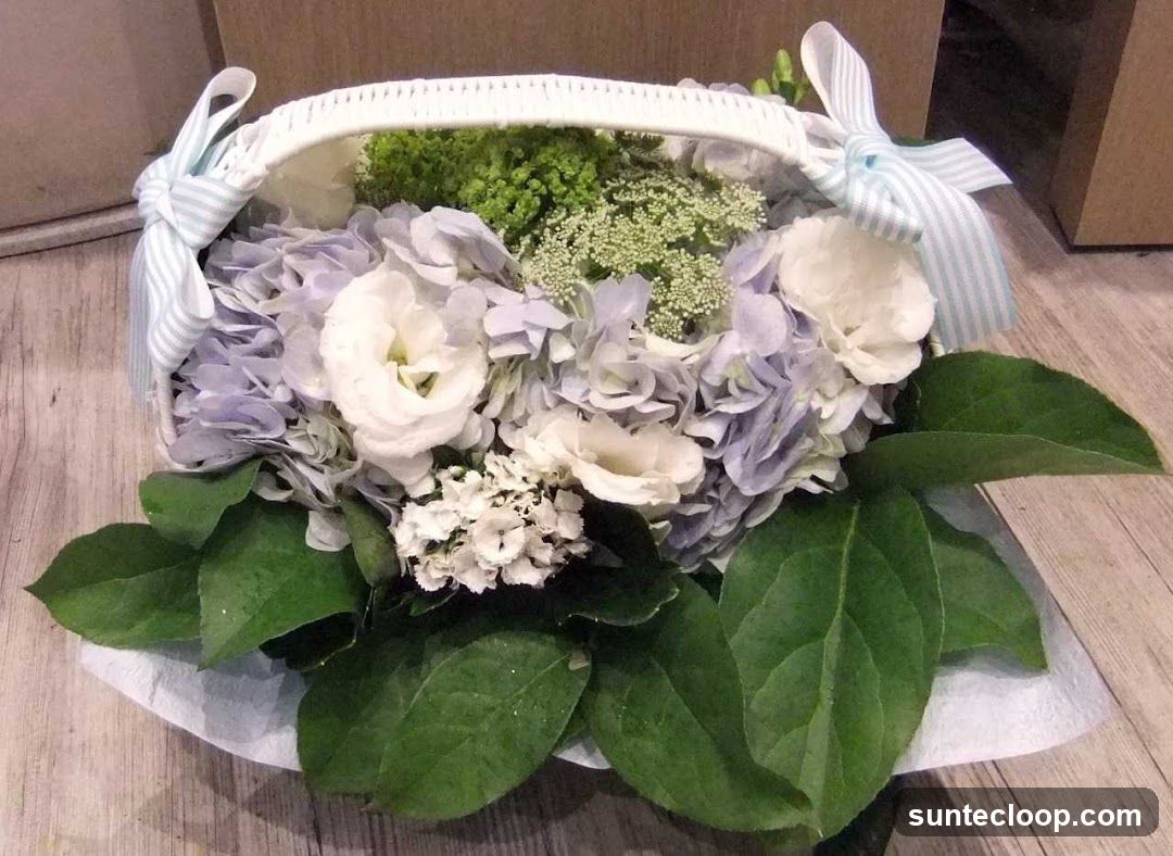 Flower Basket Arrangement