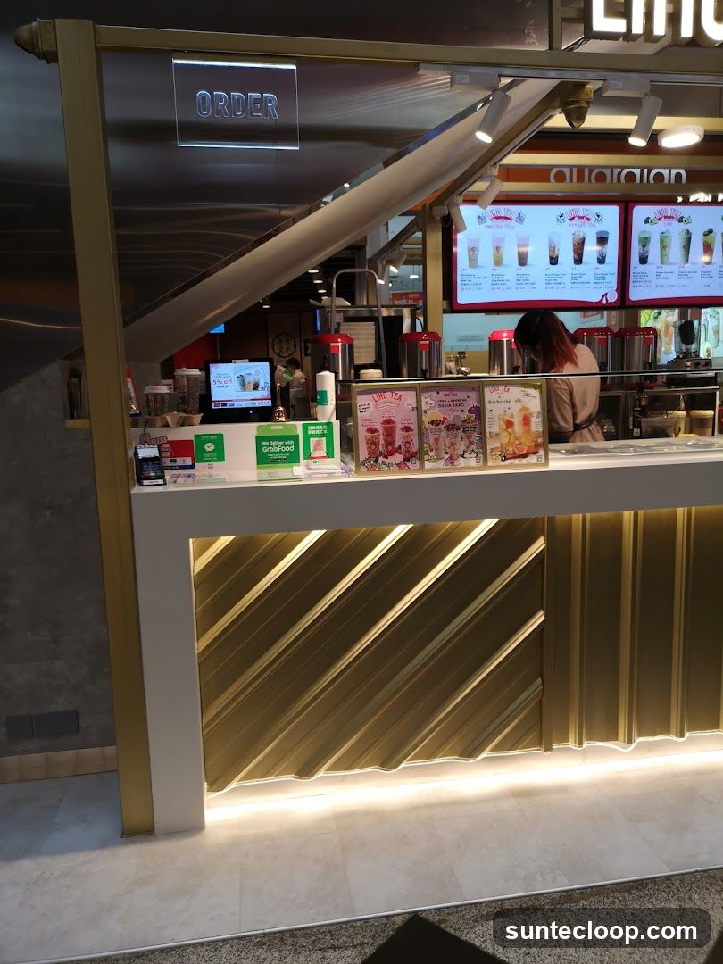 Bubble Tea Counter