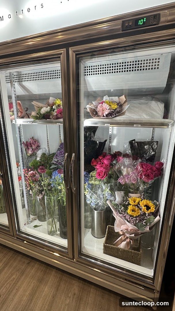 Flower Display Refrigerator