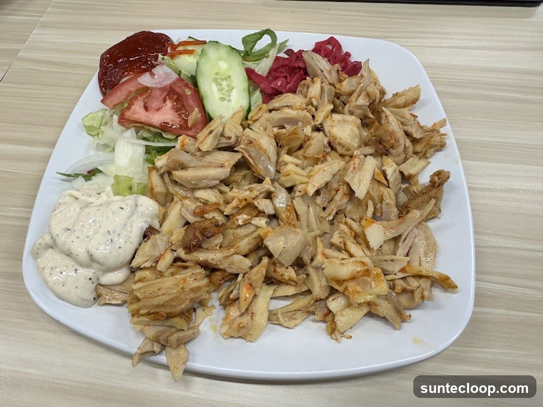 Chicken Shawarma Plate