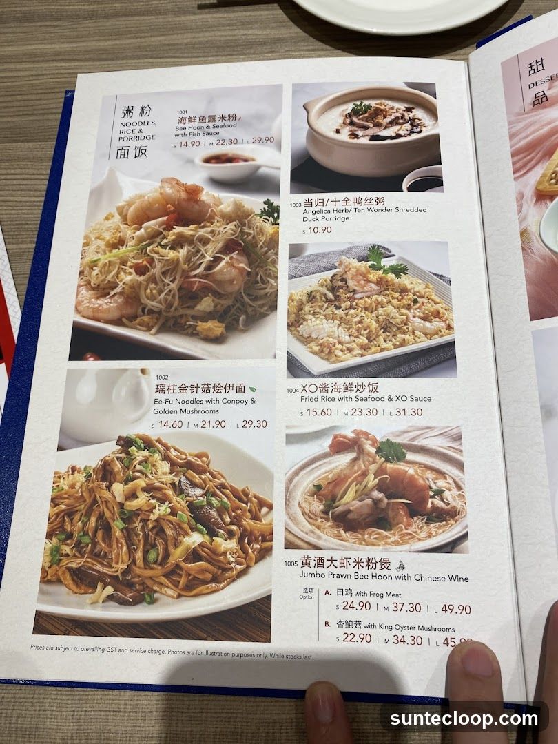 Noodles, Rice & Porridge