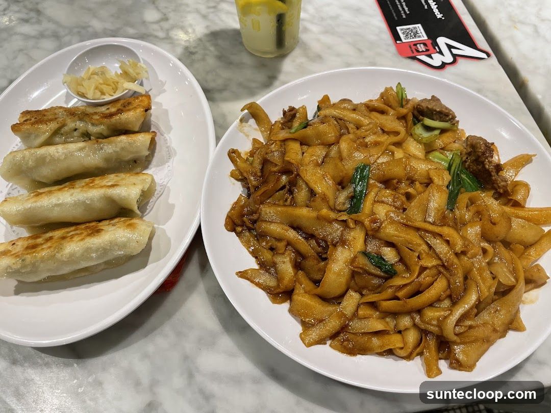 Asian Noodles and Dumplings