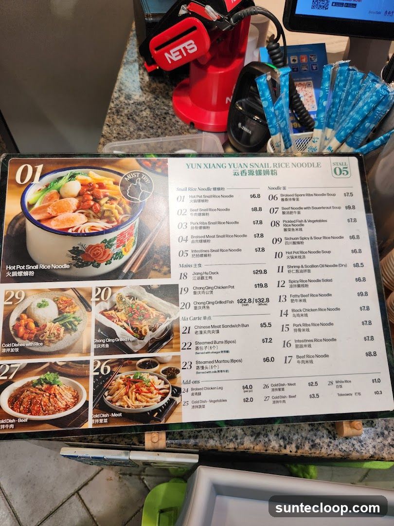 Yun Xiang Yuan Snail Rice Noodle