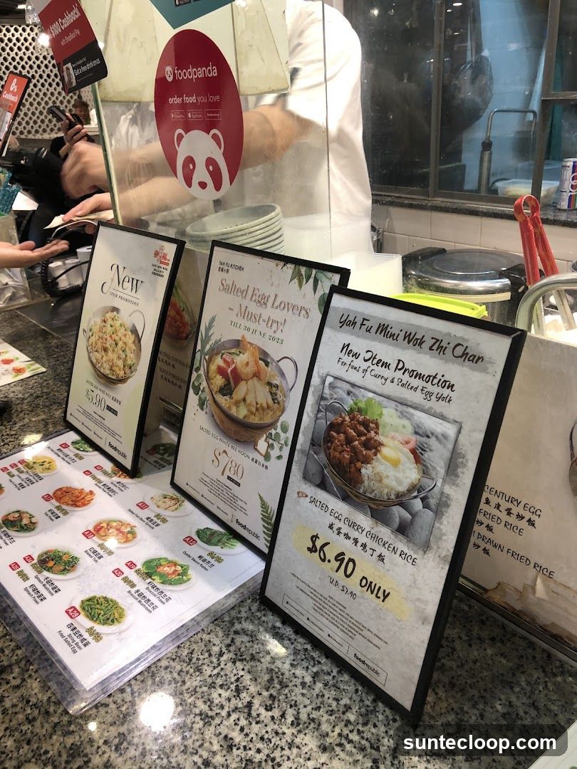 Promotional Menu Items