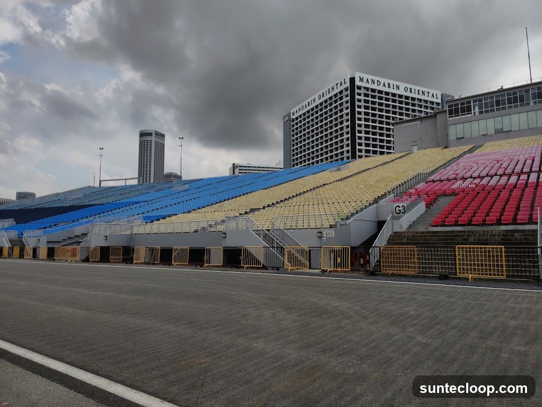 Grandstand Seating and Hotel