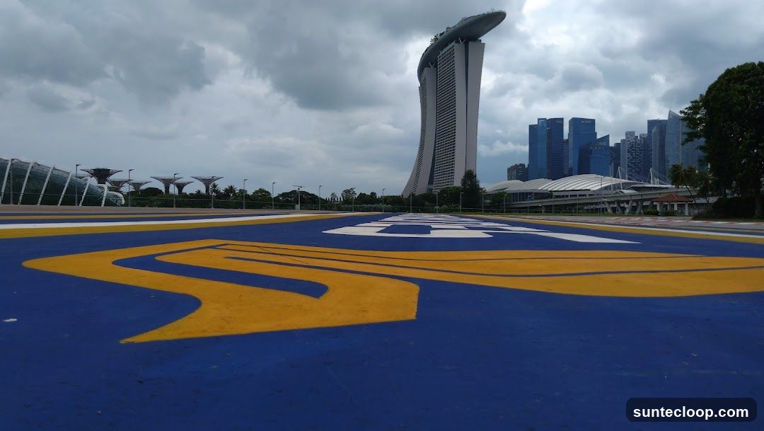 Singapore Skyline and Marina Bay Sands