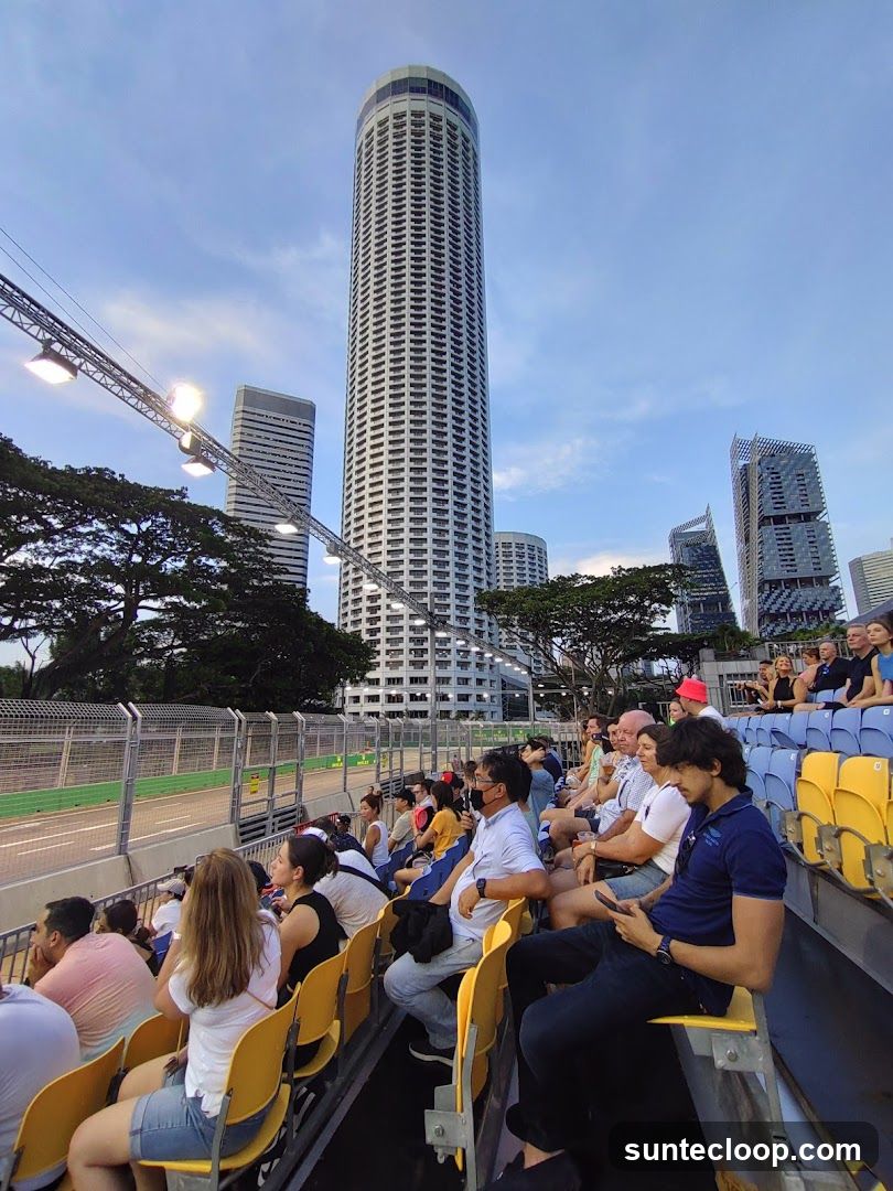 Spectators at a Race Track