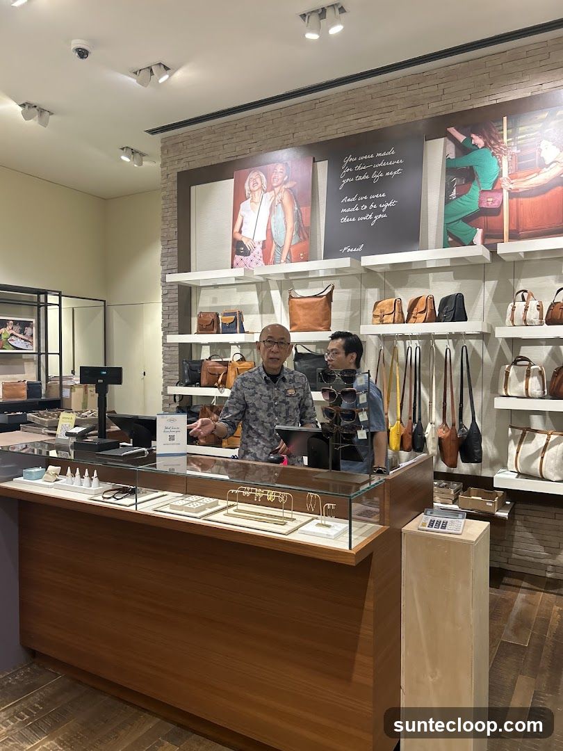Fossil Store Interior