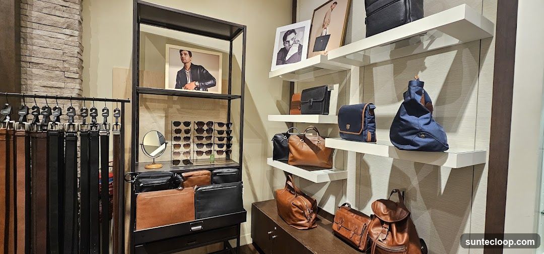 Leather Goods Display