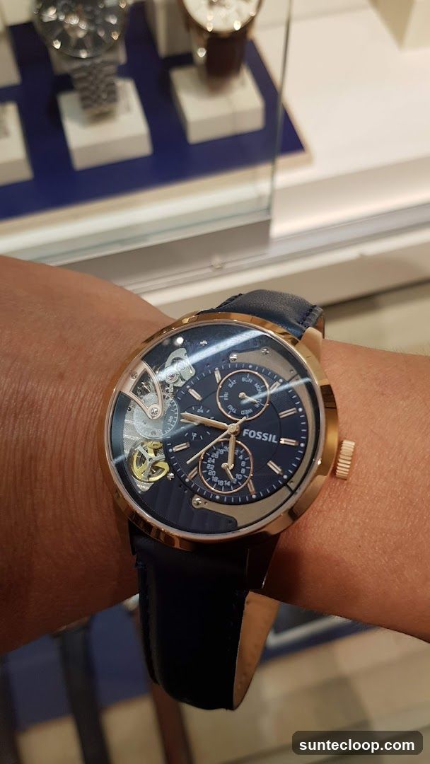 Fossil Watch on Wrist
