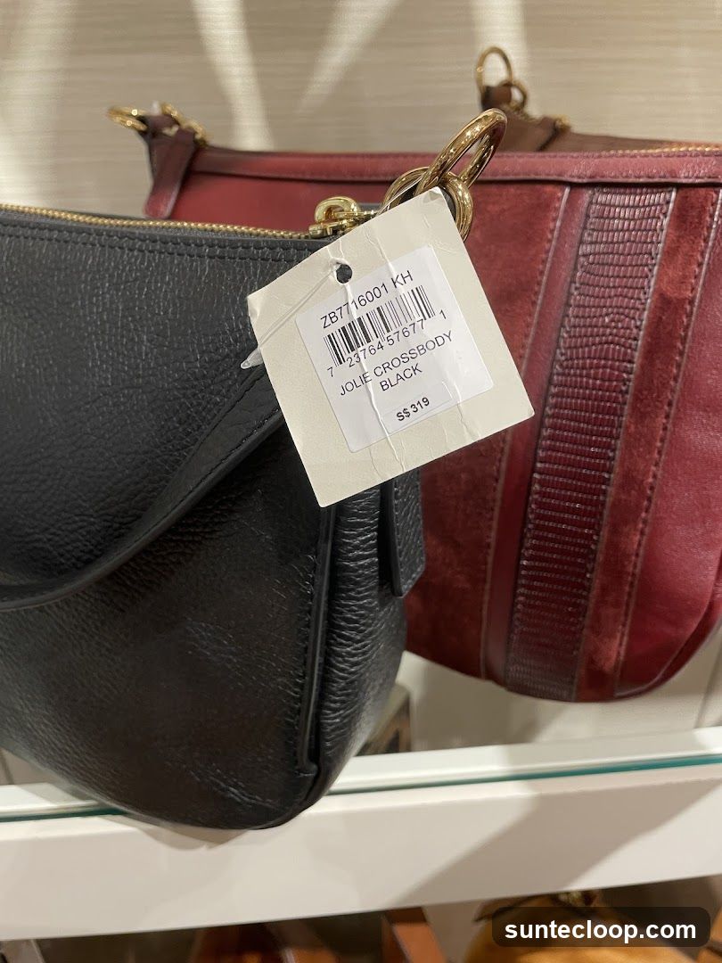 Handbags on Display