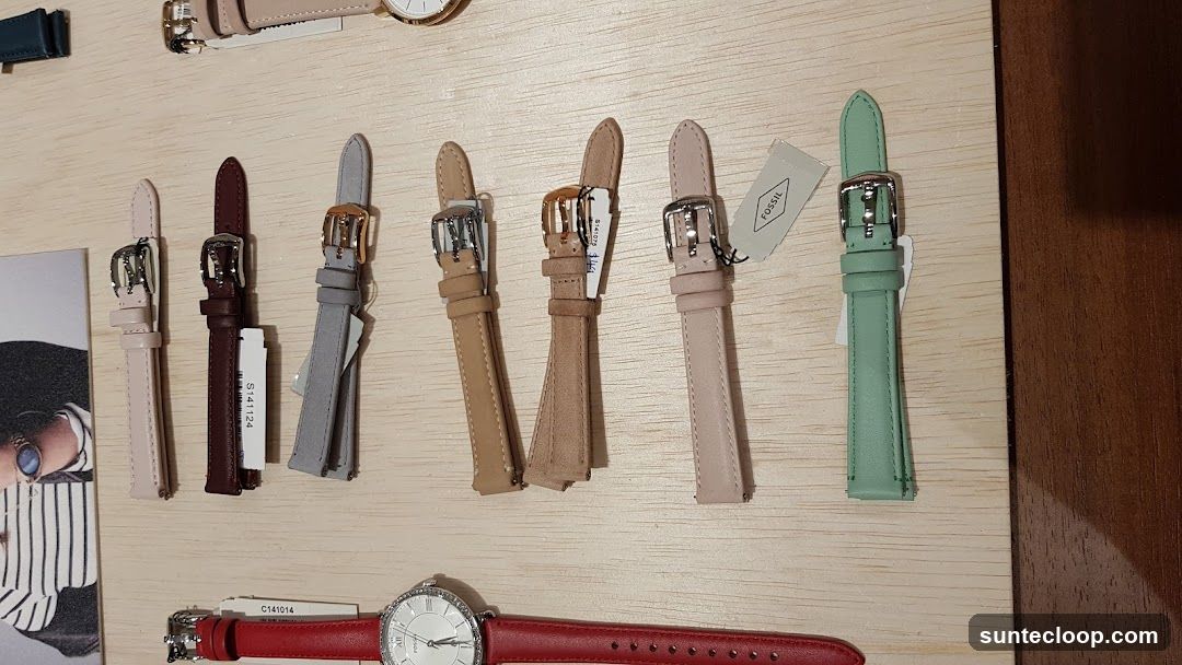 Assortment of watch straps