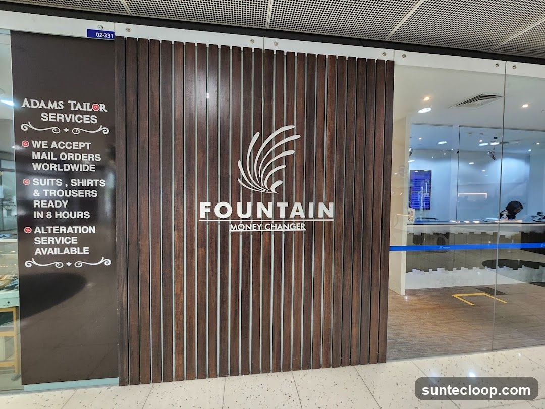 Fountain Money Changer